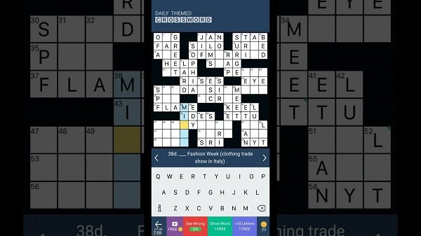 Daily Themed Crossword {July 2022} Do You Know About It
